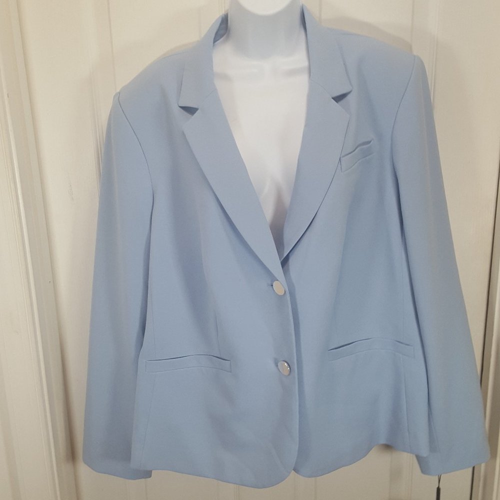 Womens Calvin Klein 2-button Jacket - Serene 22w